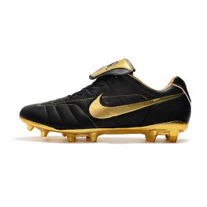 Nike Tiempo Legend R Elite FG Černá Zlato